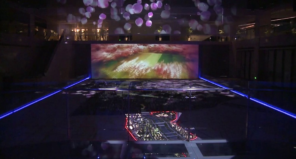 西安規(guī)劃館電子沙盤